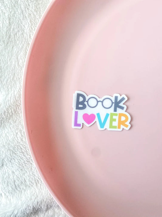 Book Lover Sticker | Teacher Vinyl Sticker| Laptop Sticker| Book Stickers, Teacher Gifts| Stickers Laptop| Sticker Pack| Hydroflask Sticker